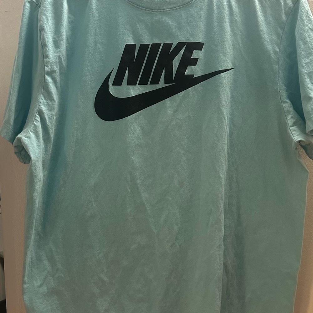 Nike Aqua Tee with Logo